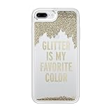 Incipio Technologies KSIPH-051-GLD Kate Spade New York Liquid Glitter Case fits Apple iPhone 7 Plus - Glitter is My Favorite Color (Gold/Clear)