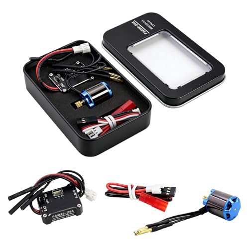 SCX30 25A ESC 1212 5000KV �A�E�^�[���[�^�[ �u���V���X���[�^�[�R���{ 11T Axial SCX30 TRX4M FCX18 SCX24 1/18 1/24 1/30 RC�N���[���[�A�N�Z�T���[�p