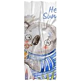 Bufanda ligera para mujer, primavera, otoño, invierno, chal de acuarela, hola verano, lindo koala, Varios colores