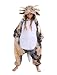 ATOZ Unisex Children Animal Dyeing Axolotl-White Onesie, Halloween Costume Pajamas Christmas Cosplay Sleepwear For Boys Girls 12-13Y