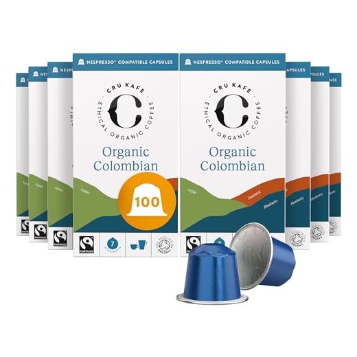 Cru Kafe Colombian Espresso Coffee Capsules