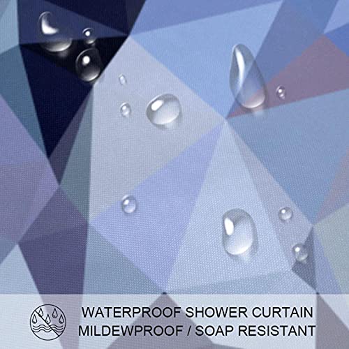 Rideau de douche imperméable Border Collie lavable pour salle de bain propre