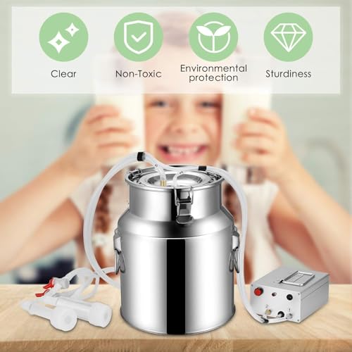 Machine à traire pour chèvres sous vide pour petit élevage 10L