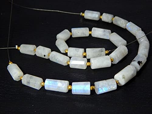 Perles de labradorite naturelle facettées en fil de 10'' pour vos ateliers DIY