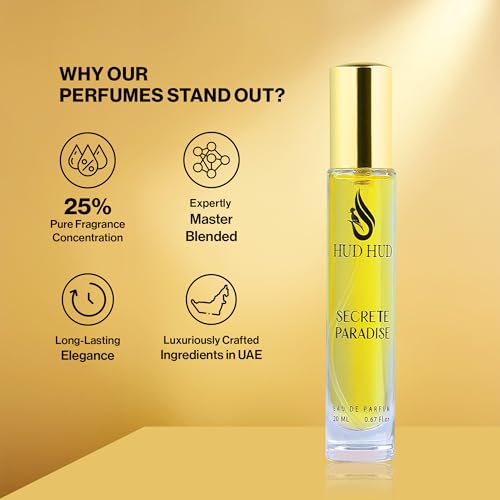 Image of Secret Paradise 20ml Eau de Parfum | Soft & Sweet Scent for Everyday Luxury