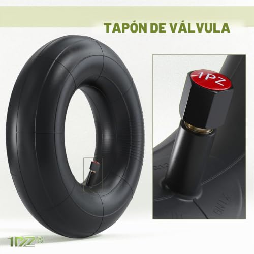 Miniatura 4 de 1pz F3i-5z6 2x Cámaras De Aire 13x5.00-6 Con Válvula Recta Tr13 Para Rueda De Carretillas Tractor Cortacéspedes Mini Quad, Para Neumáticos De 5.00-6 Y 145 70-6 13x5,00-6