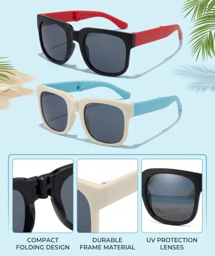 Image of 2 pcsSunglasses for Kids Boy