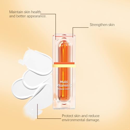 iiniim Brightening Vitamin C Serum Lightweight and Non Greasy to Revitalize and Refresh Skin for a Healthy Look Orange One Size