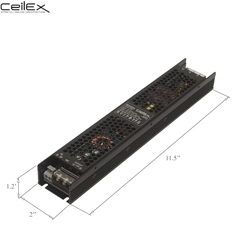 Image of Triac Dimmable LED Driver 24V 300W IP20 ETL Listed Compatible with Lutron Dimmer, Transformer for LED Lights, Dimmable Power Supply 5 in 1 Triac /0-10V /1-10V /Potentiometer /10V PWM
