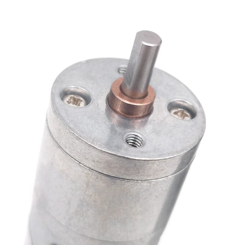 5PCS JGA25-370 DC Motor Geared 6/12/24V high Electric Gear 5/10/15/30/60/100/150/200/300/400/500/1000/1200rpm(60 5pcs,6V)