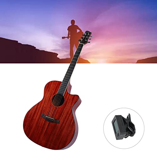 Guitare Folk, Guitare Acoustique, Son Plus Riche, Texture Fine, Faible Pression de Sélection pour les Mélomanes, Cadeau de Jeu avec Chiffon d’essuyage (Brun) - Les Beatles, Paul McCartney, John Lennon, RIngo Starr, George Harrison Guitare Folk, Guitare Acoustique, Son Plus Riche, Texture Fine, Faible Pression de Sélection pour les Mélomanes, Cadeau de Jeu avec Chiffon d'essuyage (Brun) – Image 5