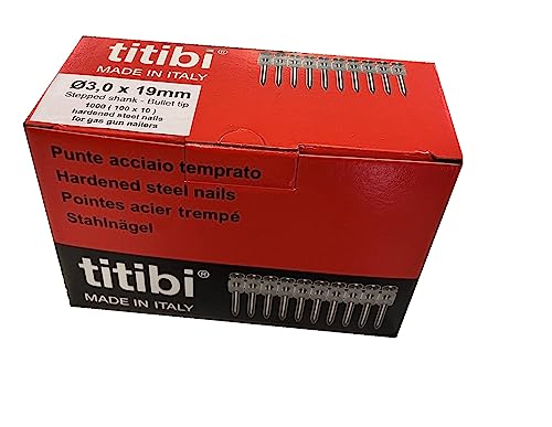 Fixer sur béton avec clous Titibi Ø 3,0 x 19 mm pour GX 120 - 3