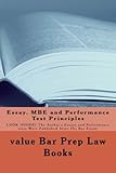 Essay. MBE and Performance Test Principles: LOOK INSIDE! The Author's Essays and Performance tests...