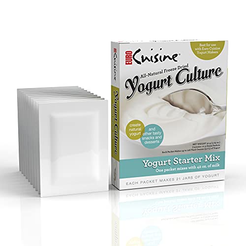 Euro Cuisine Ri1020 All Natural Yogurt Culture / Starter - (10 - 3Gr Packet) #TOP1