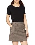  Amazon-Marke: find. Damen Rock Check Suit Skirt, Braun (Brown Check), 40, Label: L