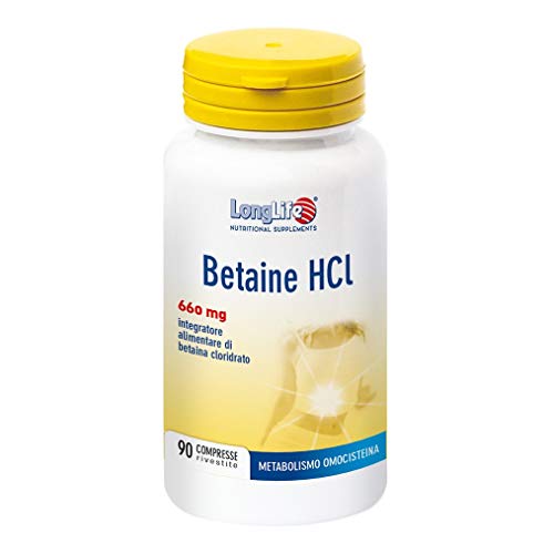Longlife Betaine Hcl 90 Compresse
