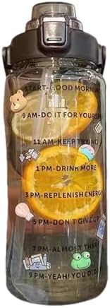 Botella de agua para ejercicios: botella de viaje plegable de 2 litros