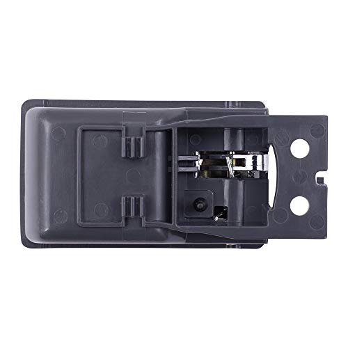 Autoandart Brock Replacement Inside Inner Gray With Chrome Door Handle Compatible With 86-97 Pickup Truck 8067015G00 #TOP2