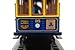 Bachmann Trains - Cable CAR with Grip Man - Blue & TAN #16 - HO Scale