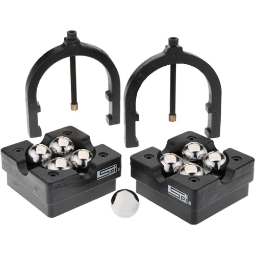 SPI 91-310-3 Ball Bearing Cast Iron V-Block Pair: 3/16