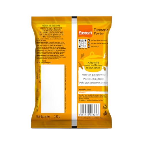 Image of Eastern Turmeric /Haldi Powder | 250 Grams | No Added Preservatives & Colours