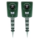 2X Repelente para Gatos,Zorros