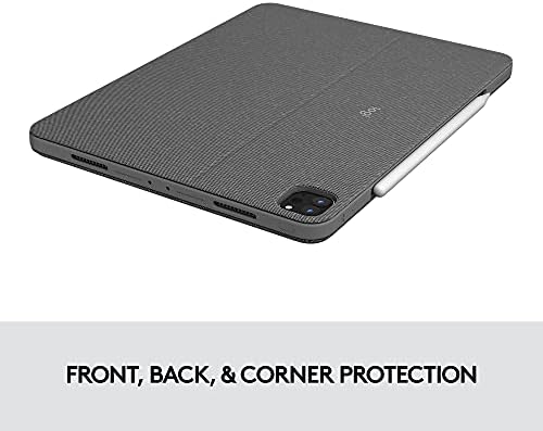 Logitech 콤보 터치 아이패드 프로 12.9인치 5세대-6세대 키보드 - 옥스포드 그레이 — 사진 3