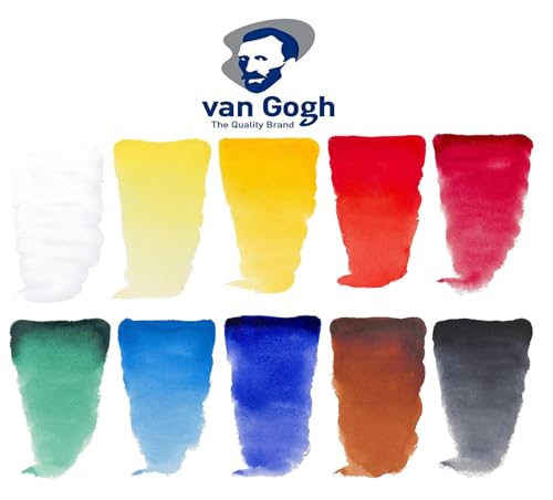 Van Gogh - Aquarell 10 Tuben x 10 ml + 1 Karte