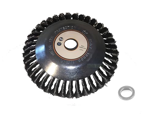 200 mm X 25,4mm Bohrung Profi Motorsense Unkrautbürste Wildkrautbürste -...