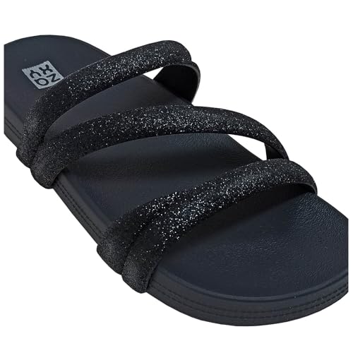 Sandália Feminina Grendene Zaxy Slide Glitter