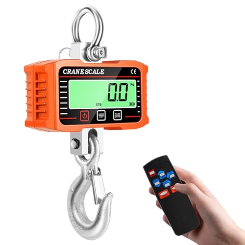 Báscula de grúa 2000 kg 4000 lb báscula