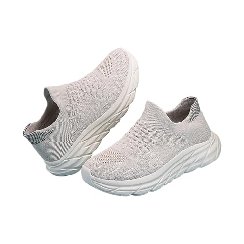 IWIHMIV Toddler Walking Shoes Boys Girls Sneakers Knitted Sports Shoes Breathable Lightweight Casual Running Athletic Shoes2