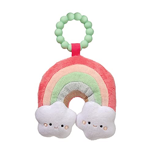 Image of Douglas Baby Rainbow Teether Plush Stuffed Toy