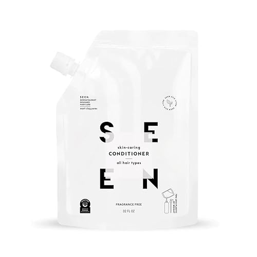 SEEN Acondicionador sin fragancia desarrollado por dermatólogos no comedogénico ecológico litro