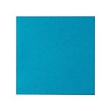 Sovie HORECA Airlaid Cocktail-Serviette in AQUABLAU - 25x25cm, 50 Stück - Ideal für Fingerfood, Cocktails und Drinks - Gastronomie, Hotels und Events - Hygienisch, elegant und praktisch