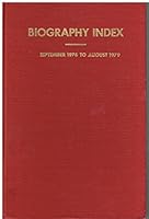 Biography Index. A Cumulative Index to Biographical Material in Books and Magazines. Volume 11: September 1976-August 1979 B000QXPF10 Book Cover