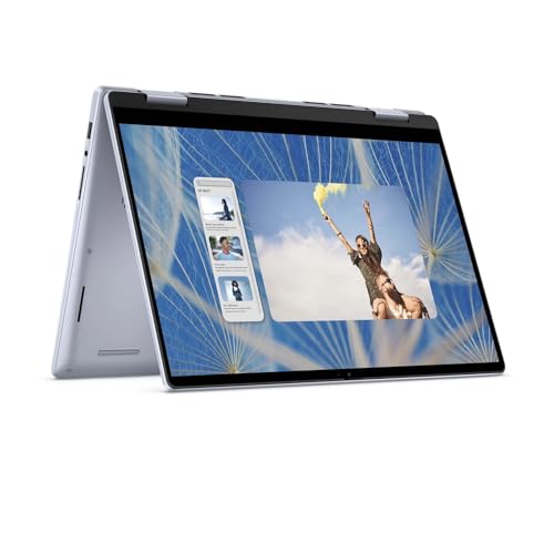 Image of Dell Inspiron 14 inch 2-in-1 Business Laptop, FHD+ Touchscreen Display, Intel 10-Core 7 150U, Backlit KB, Fingerprint, Wi-Fi 6E, Win 11 Pro, Copilot, Accessories, FHD Webcam (64GB DDR5 + 2TB SSD)
