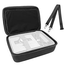 Applicable to multiple models: The storage Case is compatible with Universal Audio Apollo Twin X DUO, Apollo Twin X QUAD and other models to meet the needs of different audio interfaces. Sturdy Hard Shell Exterior:Constructed with a rigid outer shell...