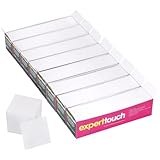 2600 Pcs Lint Free Nail Wipes for Gel Nail Disposable Nail Polish Remover Wipes Cotton Pads White, 8...