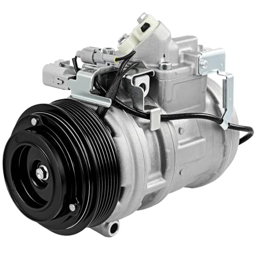 Image of SCITOO AC Compressor for Lexus for LS400 4.0L 1990-2000, Fast Cooling Air Conditioner Compressor for Lexus for LX470 4.7L 1998-2007, for Toyota for Land Cruiser 4.7L 1998-2007