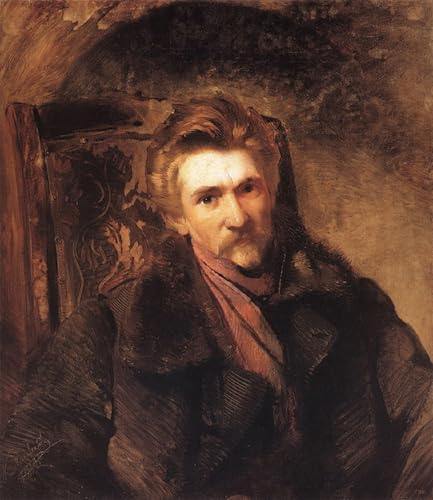 Toile Impression Portrait d'Alexandre Popov par Makovsky 60x90cm