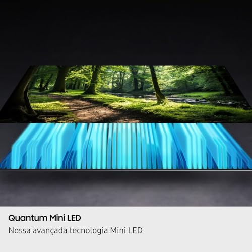 Samsung Vision AI TV 55″ NEO QLED Ultra 4K QN1EF 2025, Mini LED, Processador com AI, Controle por Gestos, Modo AI, Painel até 144hz