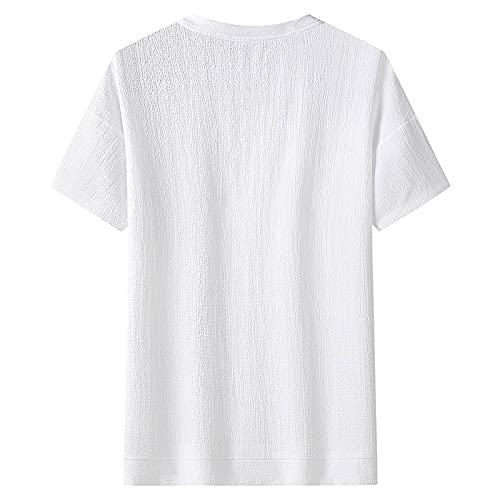 Męska koszula letnia męska koszulka z nadrukiem niedźwiedzia koszulka z krótkim rękawem moda rozmiar M-3XL męski top na co dzień z krótkim rękawem, Czarny, L
