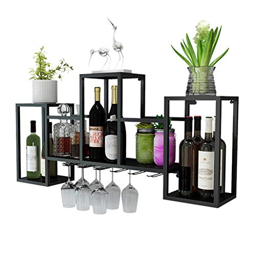 Porte-bouteille de vin support mural pour optimiser une petite cuisine - 2