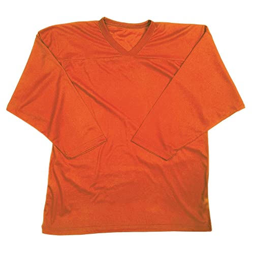 HOCKEY JERSEY-ADULT-2X-ORANGE