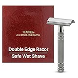 Feather All Stainless Steel Double-Edge Razor, Model AS-D2