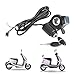 E Bike Voltage Display,E Bike Thumb Throttle Display,E Bike Thumb Throttle LCD Display Digital Battery Voltage Power Switch for Electric Vehicle Thumb Throttle Display Voltage Ba