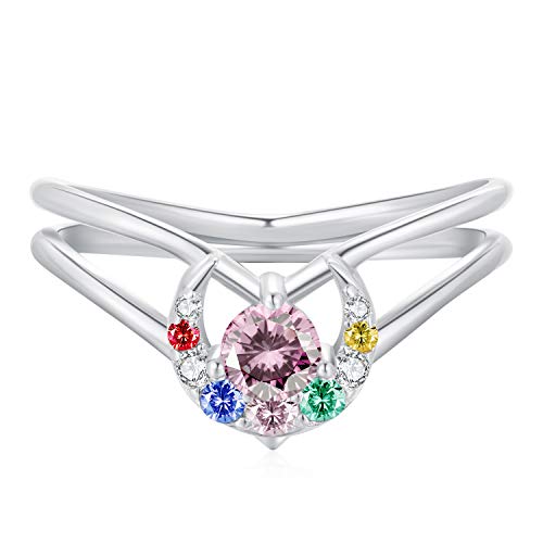Purreen Sailor Moon Ring Tsukino Usagi Wedding Ring (10)