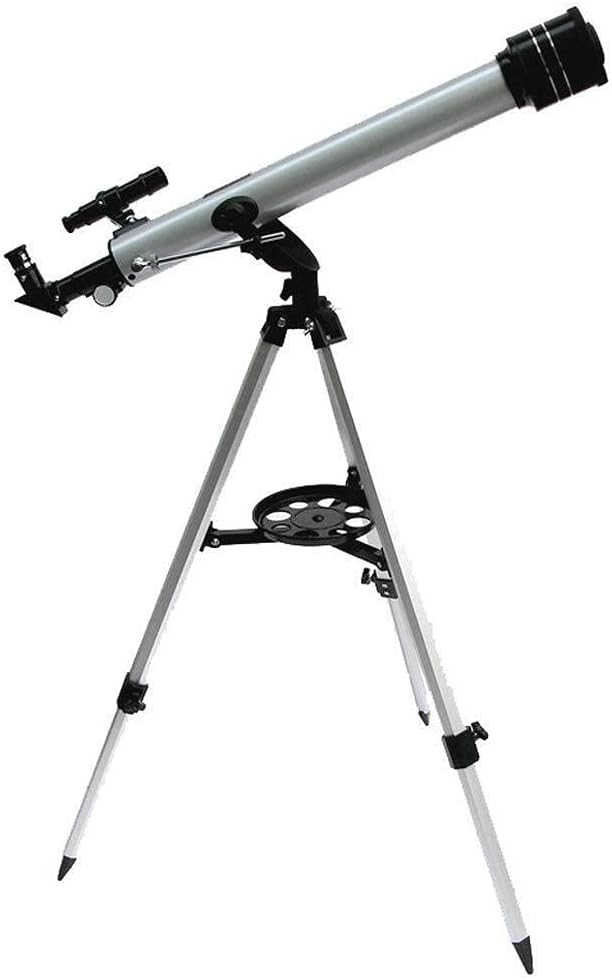 Telescopes 525 Times Single Tube Astronomical Telescope 60700 Refractor Telescope for Professional Stargazing and Astronomy Beginners with Aluminum Alloy Tripod