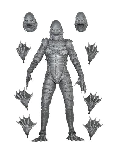 NECA Ultimate Creature (b&w) Fig. 18 cm Creature from The Black Lagoon Universal Monsters Universal Monsters
